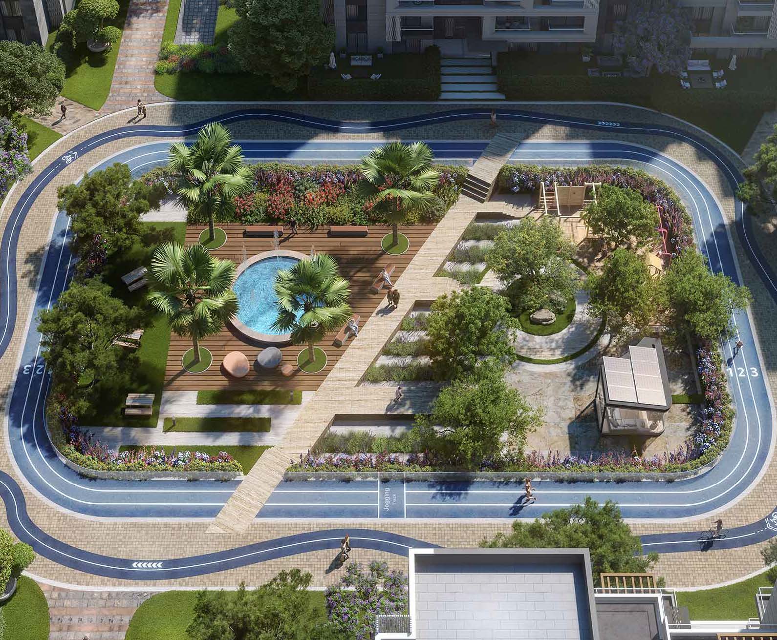 A 1 Bedroom Apartment in District 6 - Blu by Palm Hills Developments