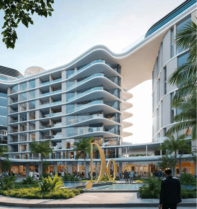 A 1 Bedroom Apartment in Do by One Development