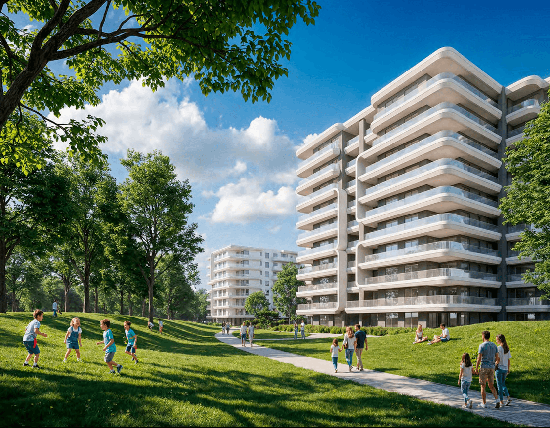 A 3 Bedroom Apartment in Park Views by Palm Hills Developments