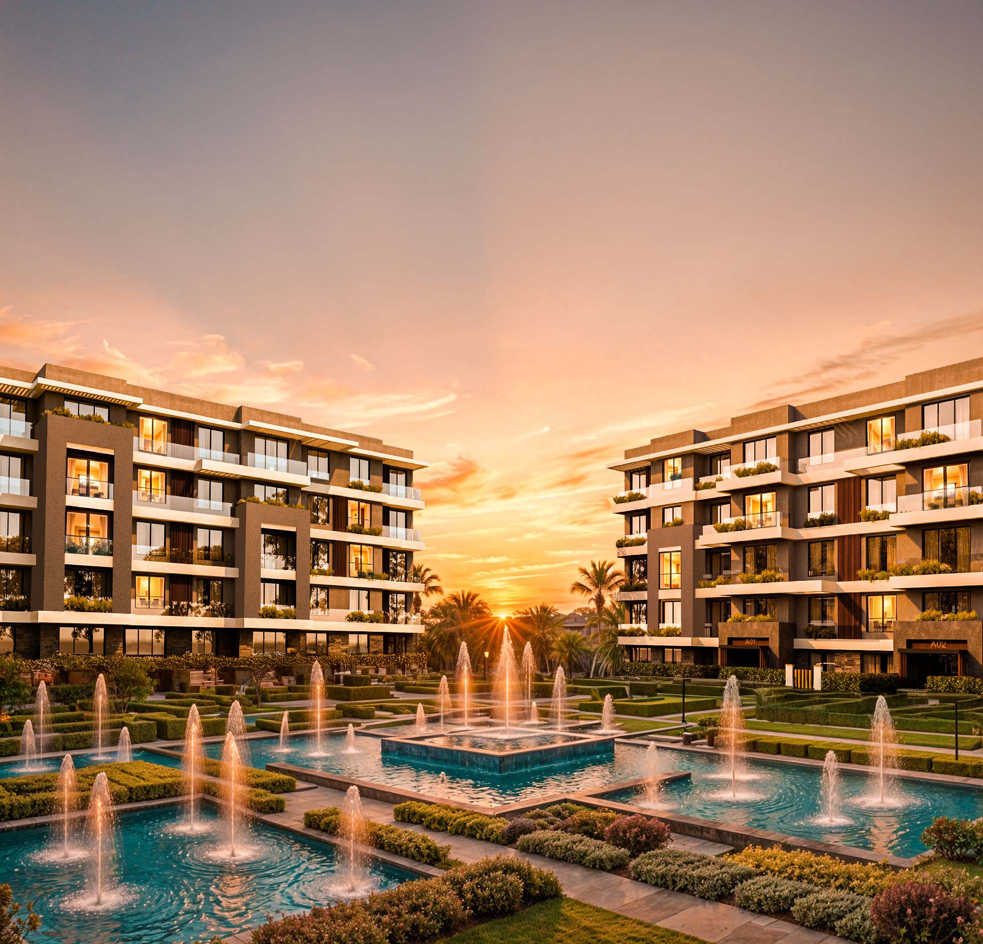 A 1 Bedroom Apartment in Boutique Village 2 by Modon Egypt