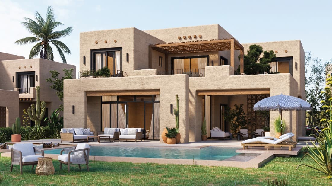 A 3 Bedroom Chalet in Saada North Coast by Horizon Egypt Development