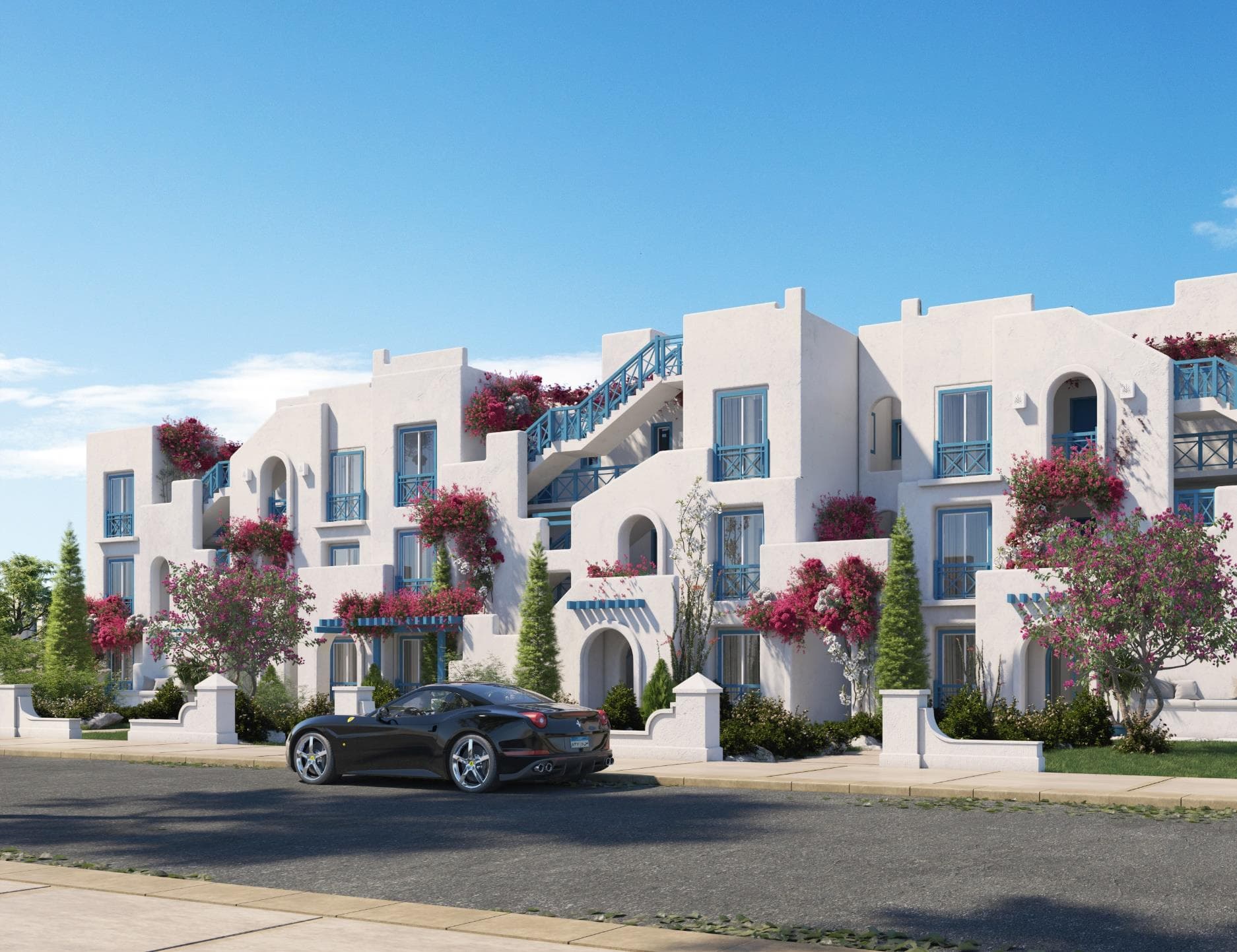 A 3 Bedroom Twinhouse in Rhodes Island by Mountain View