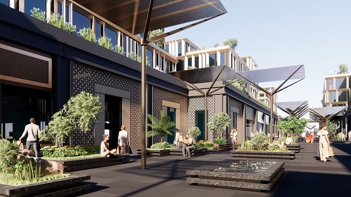 A 0 Bedroom Retail in Cairo Design District by LMD