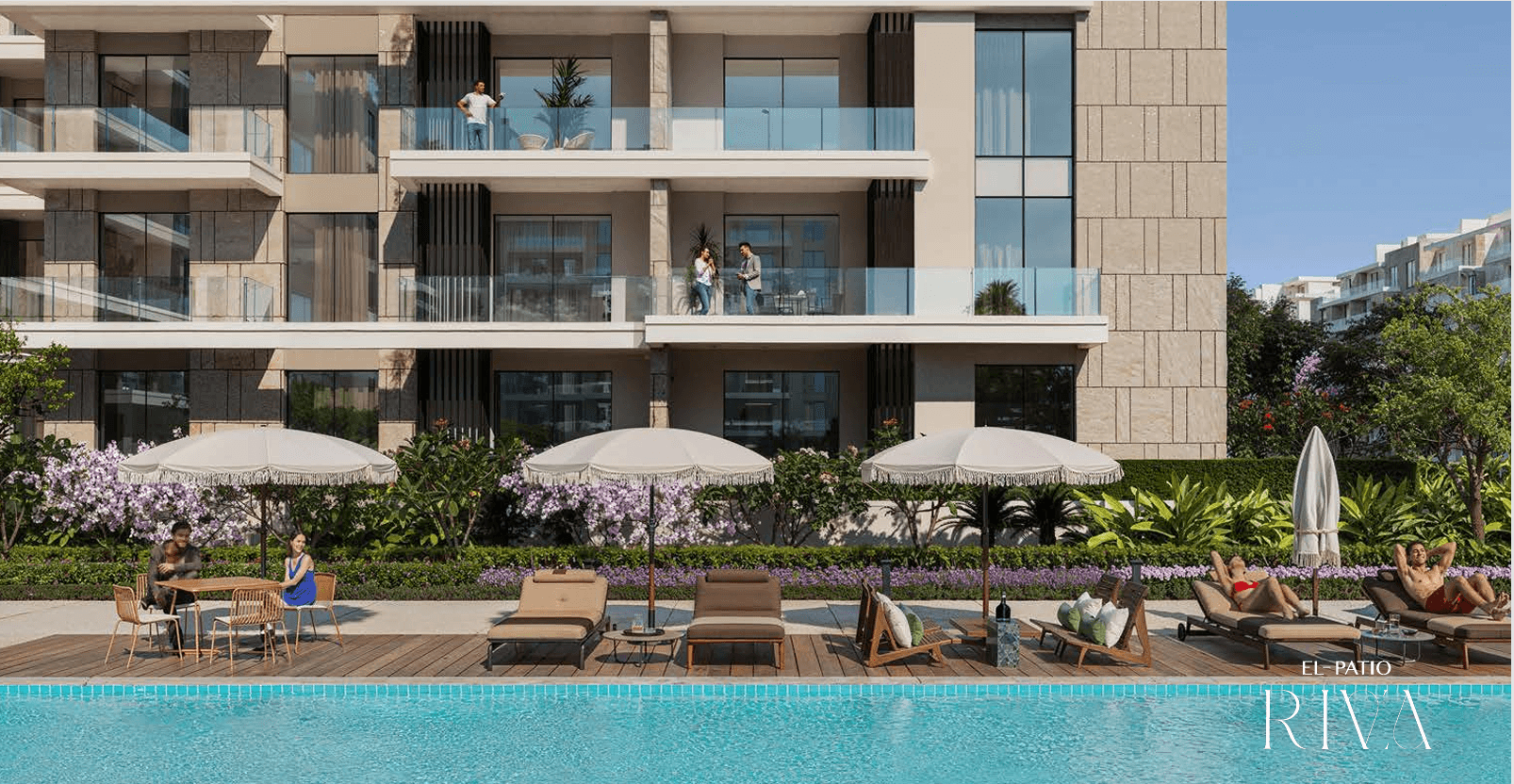 A 2 Bedroom Apartment in El Patio Riva by La Vista Developments