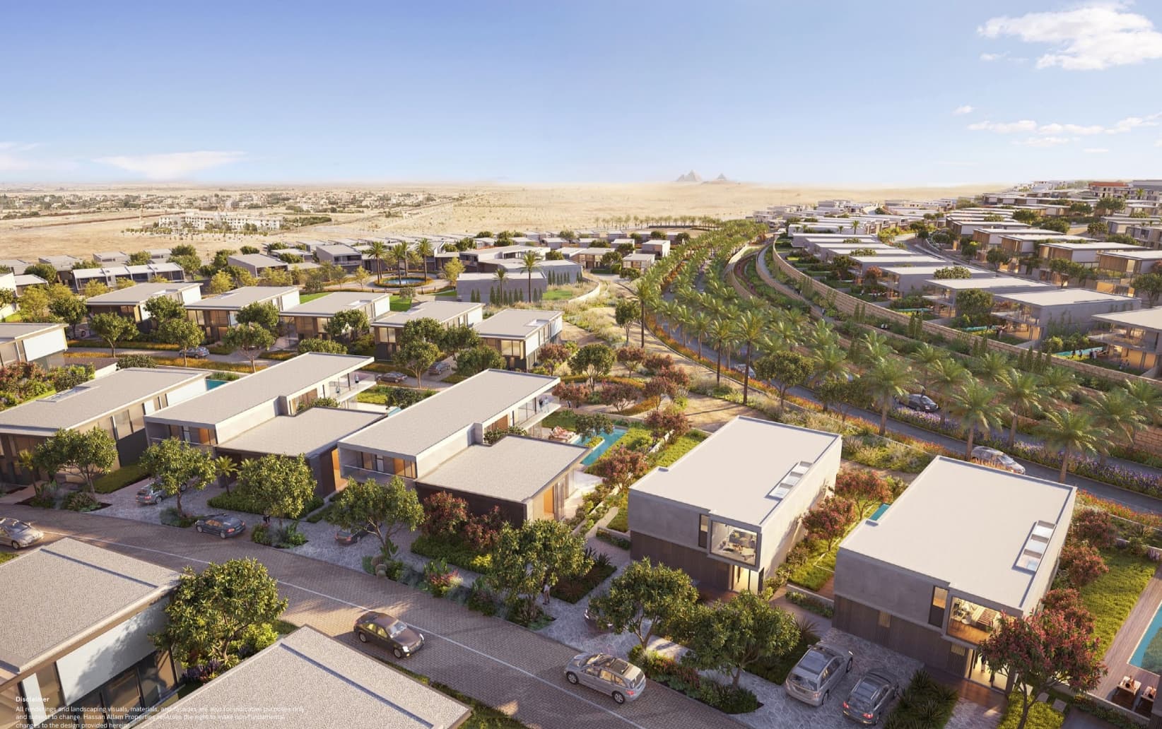 A 3 Bedroom Apartment in Swan Lake West by Hassan Allam Properties