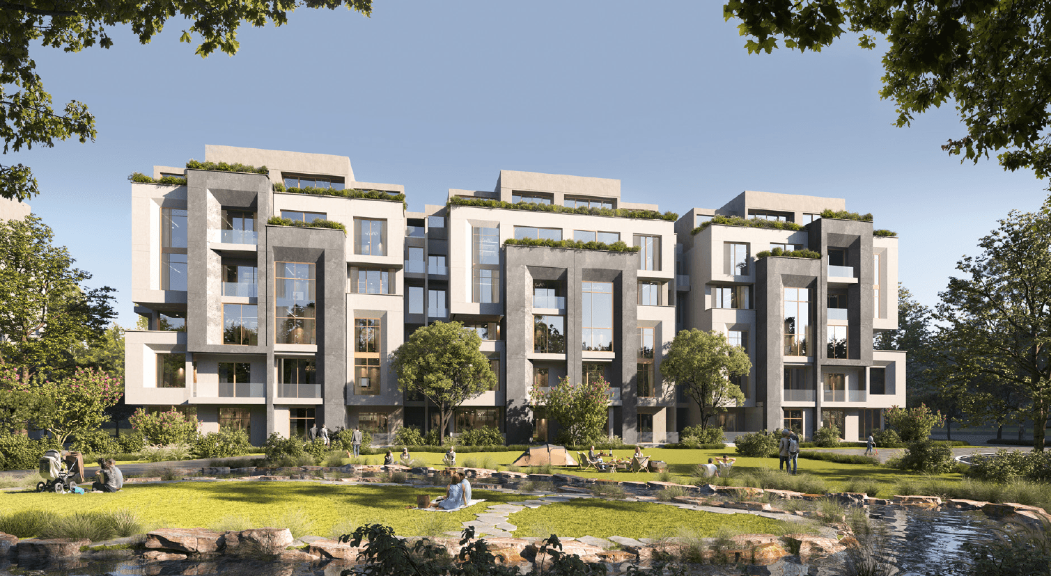 A 3 Bedroom Apartment in The Brooks by PRE Group