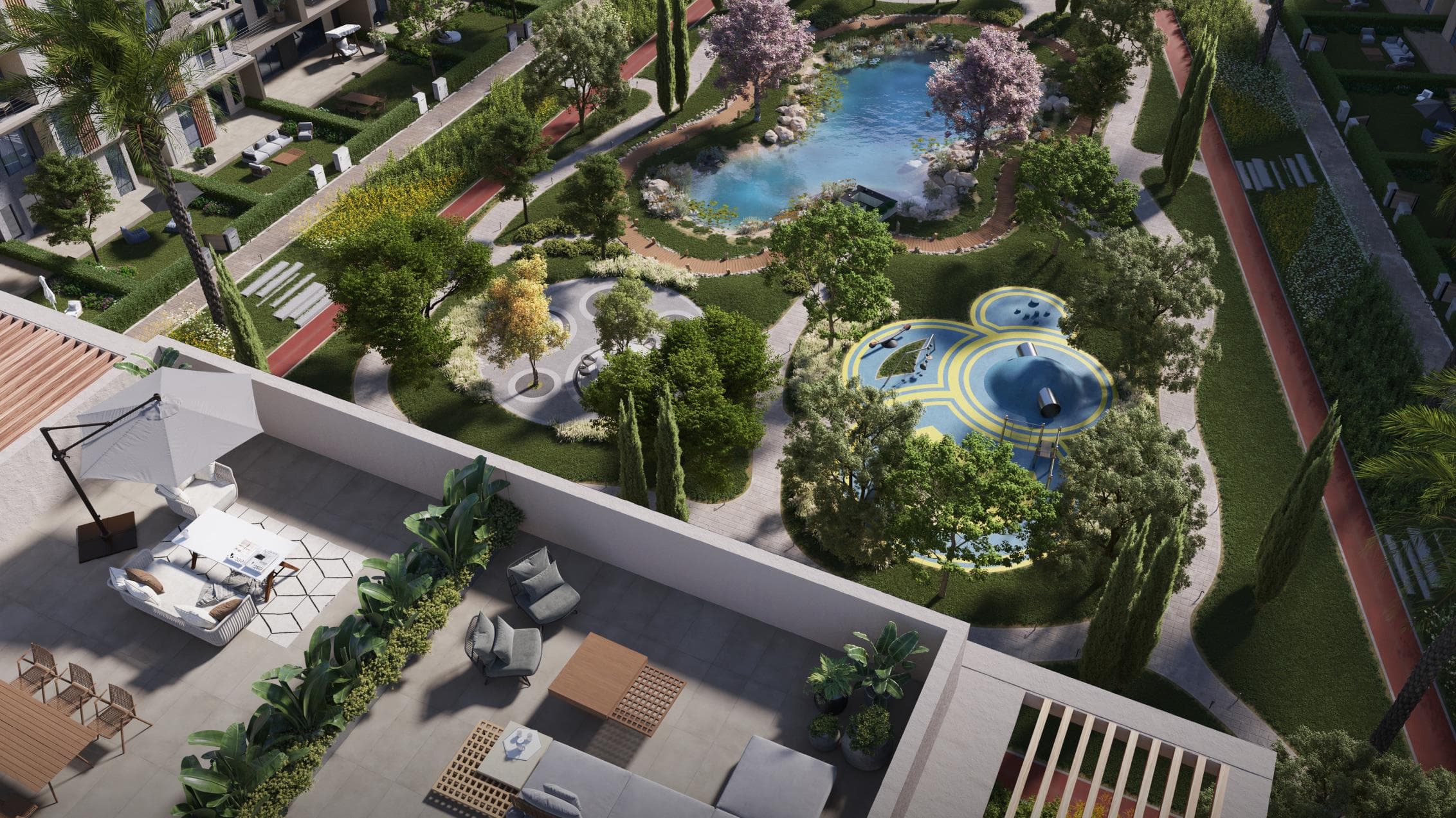 A 2 Bedroom Apartment in Begonia Residence by Menassat Developments