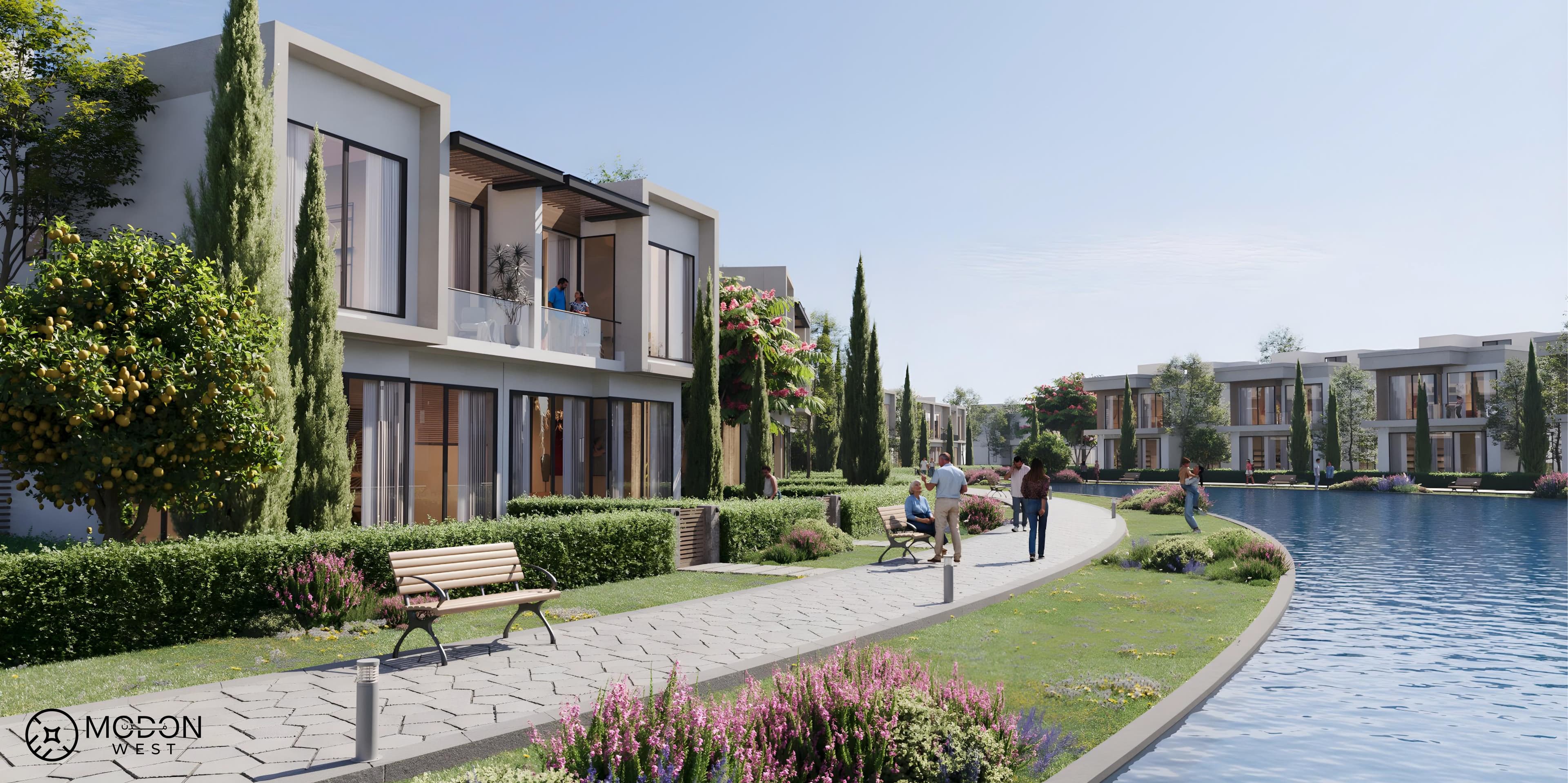 A 5 Bedroom Villa in Villagio by Modon Egypt