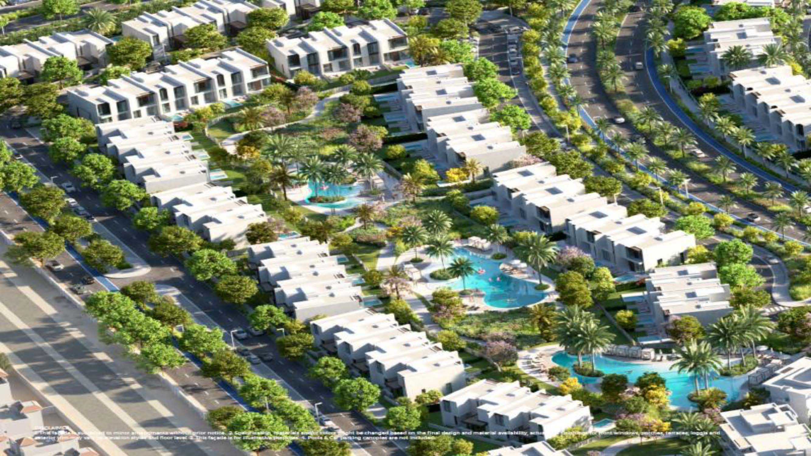 A 3 Bedroom Townhouse in Cielo by Misr Italia Properties