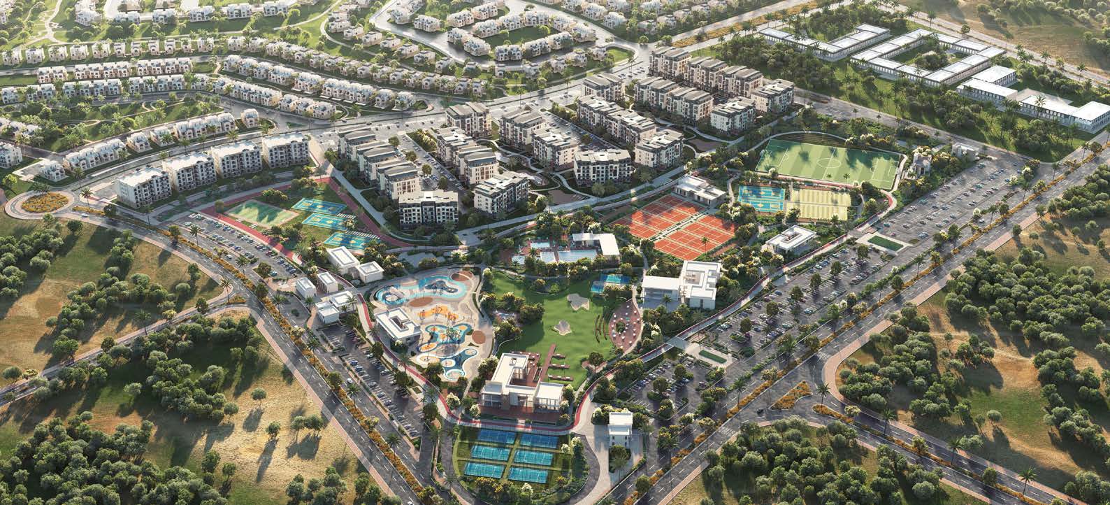 A 2 Bedroom Apartment in Greens Residence New Cairo by Hyde Park