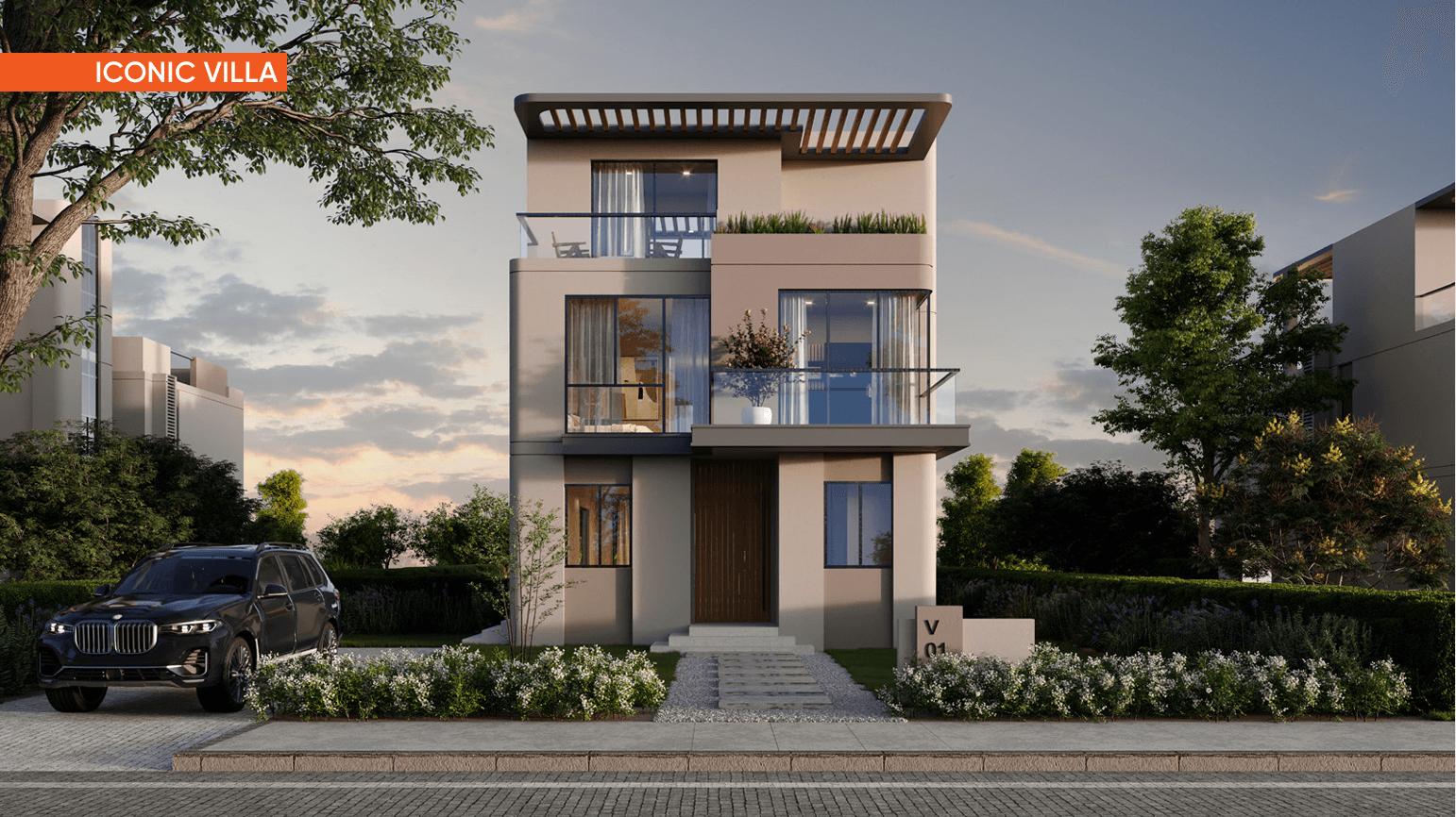 A 3 Bedroom Villa in Lake West 4 by Cairo Capital Developments