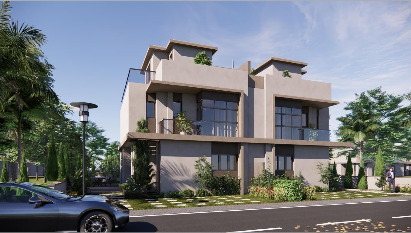 A 3 Bedroom Duplex in Il Bosco New Capital by Misr Italia Properties