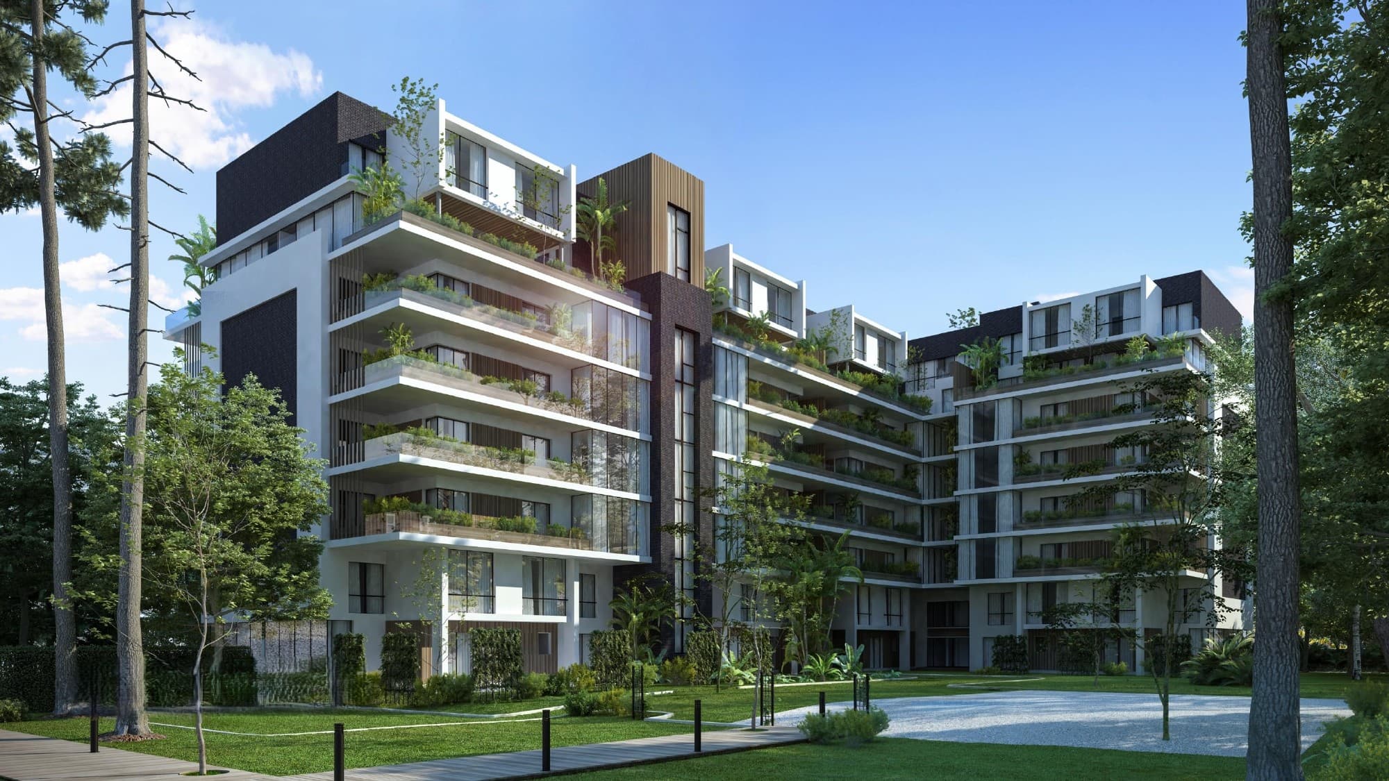 A 3 Bedroom Duplex in Il Bosco New Capital by Misr Italia Properties