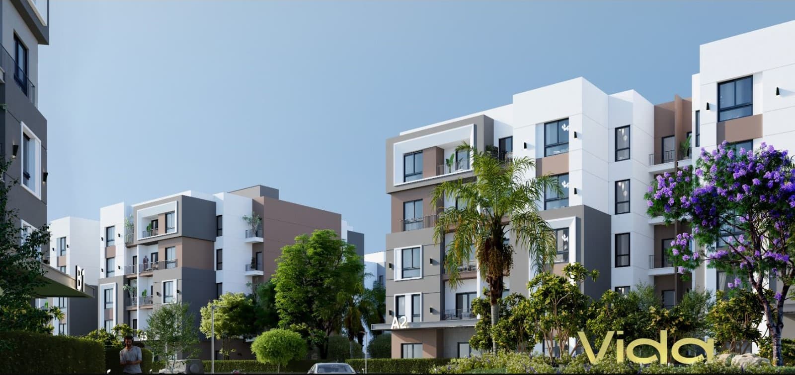 A 3 Bedroom Duplex in Vida Residence by Kayan Real Estate