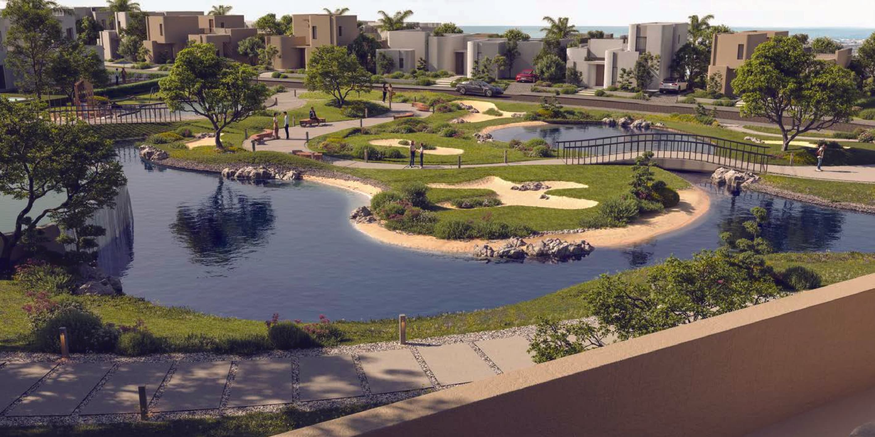 A 2 Bedroom Apartment in Aden by Orascom Development Egypt