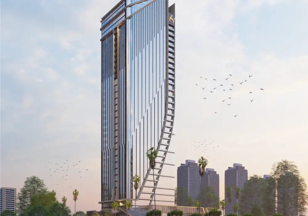 A 0 Bedroom Retail in 6ixty Iconic Tower by Al - Borouj Misr Developments Group (ABM)