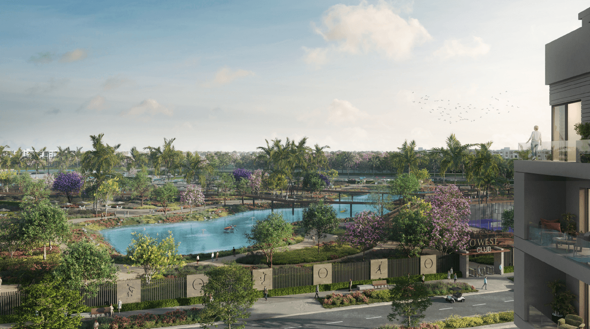 A 3 Bedroom Loft in Club Yard-O West by Orascom Development Egypt