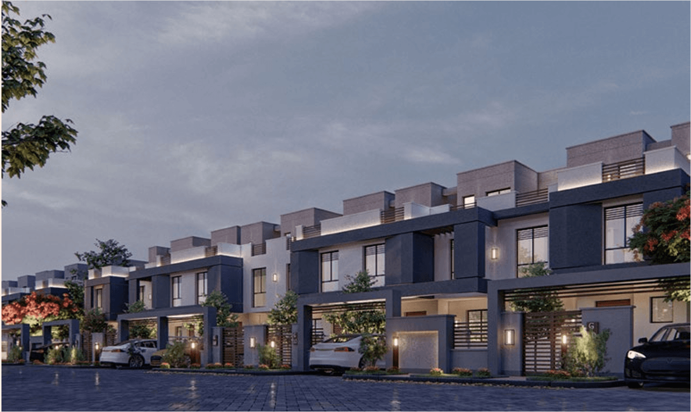 A 4 Bedroom Townhouse in Bleu Vert by Saudi Egyptian Developers (SED)