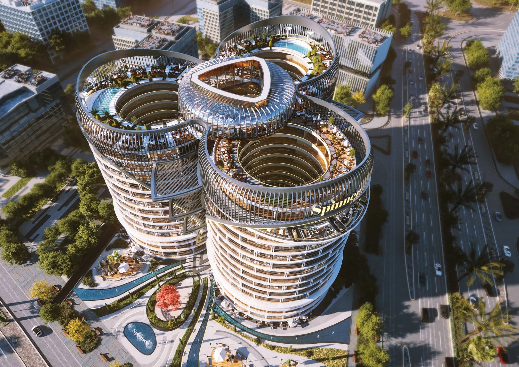 A 0 Bedroom Administrative in Spinner Tower by Radix Development
