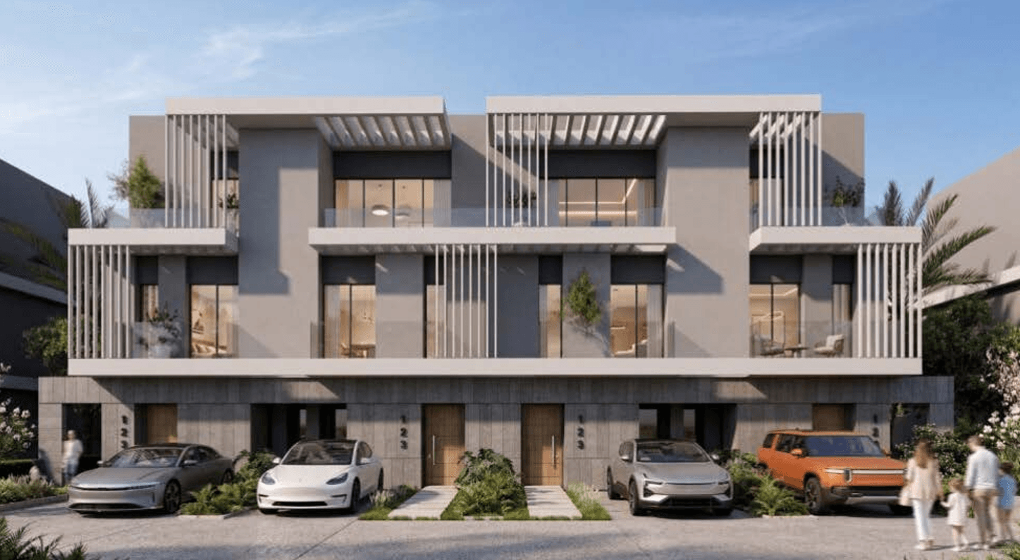 A 3 Bedroom Townhouse in Vallis by Sky AD Developments