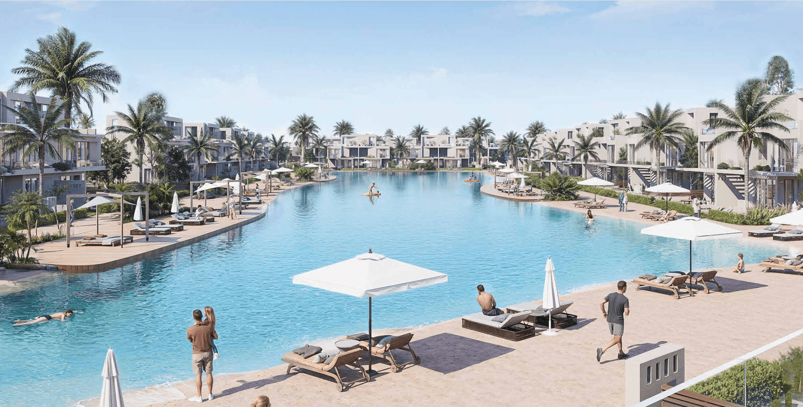 A 2 Bedroom Chalet in Mar Bay - Ras El Hekma by Al Marasem Development