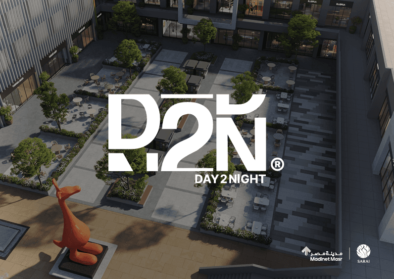 A 0 Bedroom Retail in D2N - Sarai by Madinet Masr