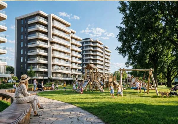 A 2 Bedroom Apartment in Park Views by Palm Hills Developments
