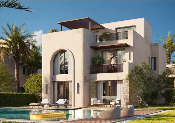 A 3 Bedroom Townhouse in Lyv Caesar - Ras El Hekma by Gates Development