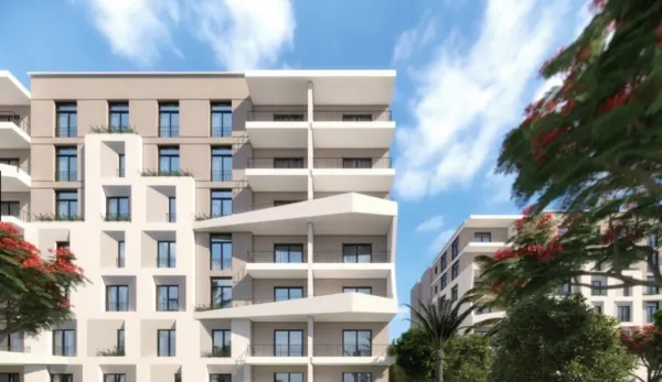 A 1 Bedroom Duplex in Origami by Madinet Masr