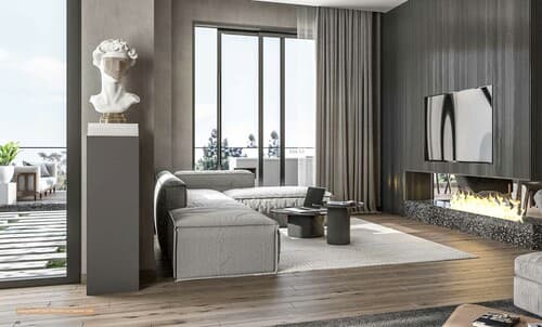 A 3 Bedroom Apartment in Canal Walk Island by Arkan Palm Development