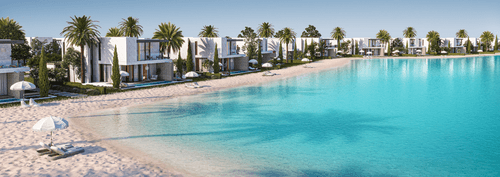 A 4 Bedroom Twinhouse in Ciano Lagoon by Misr Italia Properties