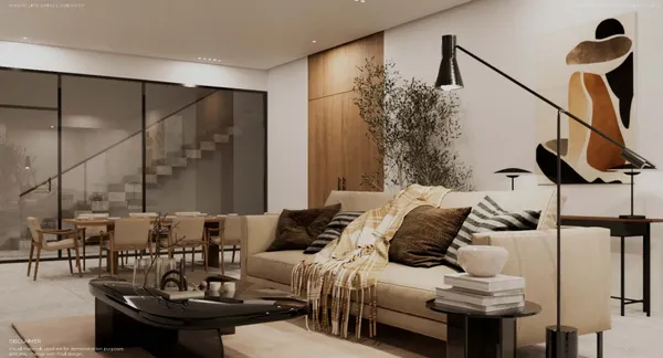 A 4 Bedroom Twinhouse in Key Of Greens by TBK Developments