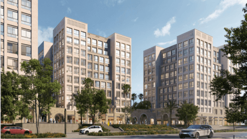 A 3 Bedroom Apartment in Canal Walk Island by Arkan Palm Development