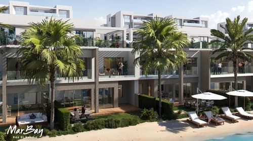 A 3 Bedroom Chalet in Mar Bay - Ras El Hekma by Al Marasem Development