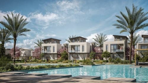 A 3 Bedroom Townhouse in The 8 Extension by El Gabry Developments