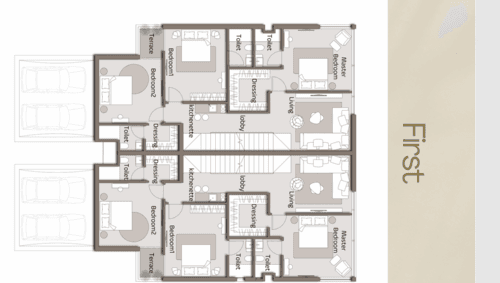 A 3 Bedroom Twinhouse in LaManga by AlKarma Developments