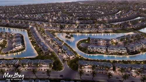 A 2 Bedroom Chalet in Mar Bay - Ras El Hekma by Al Marasem Development