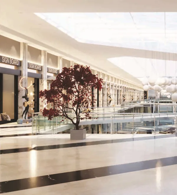A 0 Bedroom Retail in 3 Sides Mall by N Developments