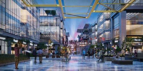 A 0 Bedroom Retail in Golden Gate by Redcon for Offices and Commercial Centers
