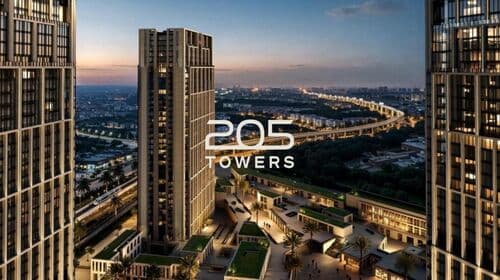 A 0 Bedroom Administrative in 205 Towers by Arkan Palm Development