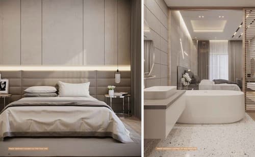A 1 Bedroom Apartment in Canal Walk Island by Arkan Palm Development