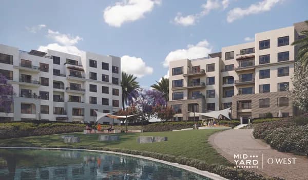 A 2 Bedroom Apartment in Midyard by Orascom Development Egypt