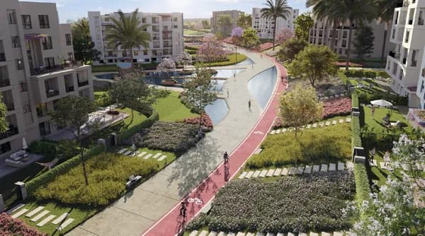 A 3 Bedroom Apartment in Club Yard-O West by Orascom Development Egypt
