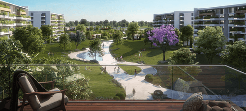 A 1 Bedroom Apartment in Il Bosco New Capital by Misr Italia Properties