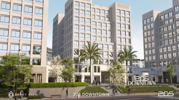 A 0 Bedroom Office in 205 DownTown by Arkan Palm Development