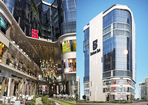 A 0 Bedroom Administrative in 5 Business Hub Mall by Tamayoz Developments