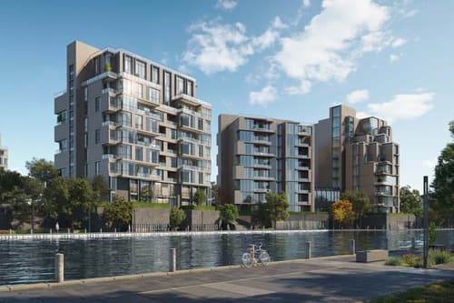 A 3 Bedroom Apartment in Canal Walk Island by Arkan Palm Development