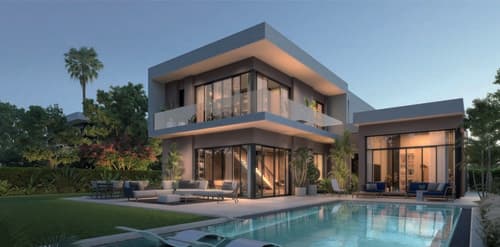 A 5 Bedroom Villa in Swan Lake West by Hassan Allam Properties