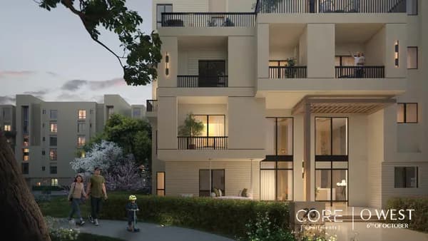 A 3 Bedroom Apartment in Core by Orascom Development Egypt