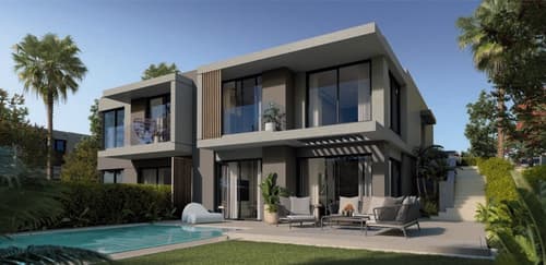 A 3 Bedroom Twinhouse in Swan Lake West by Hassan Allam Properties